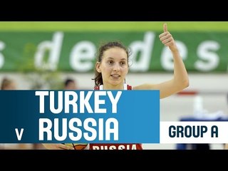 Turkey v Russia -- Group A -- 2014 U18 European Championship Women
