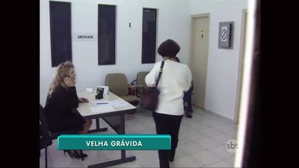 Câmera Escondida - Velha Grávida - Pegadinha