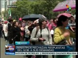 México: maestros rechazan respuestas del gob. a sus demandas