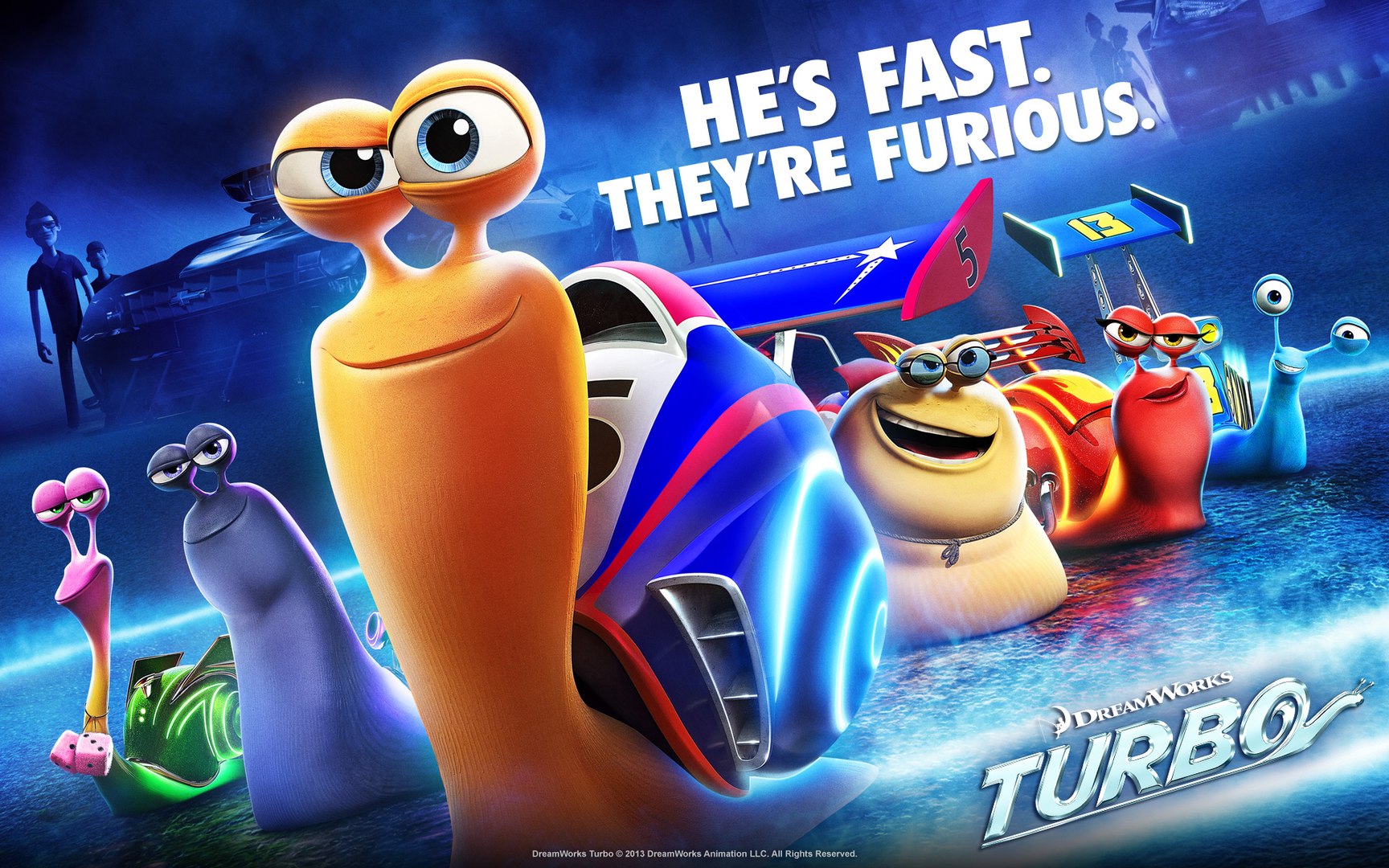 Animation Movies - Turbo 2013 Part 1- Full Length English, image size:1728x1080
