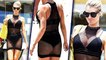 Chloe Sims Flaunts Her BOOBS - ASS in Fishnet Mini Dress - The Hollywood