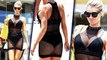 Chloe Sims Flaunts Her BOOBS - ASS in Fishnet Mini Dress - The Hollywood