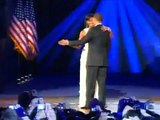 President Barack Obama and Michelle dance as First Couple