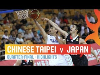 Chinese Taipei v Japan - Highlights Quarter-Final - 2014 FIBA Asia Cup