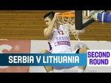 Serbia v Lithuania - Highlights 2nd Round- 2014 U20 European Championship