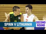 Spain v Lithuania- Highlights 2nd Round- 2014 U20 European Championship