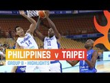 Philippines v Taipei - Highlights Group B - 2014 FIBA Asia Cup