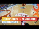 Philippines v Singapore - Full Game Group B - 2014 FIBA Asia Cup