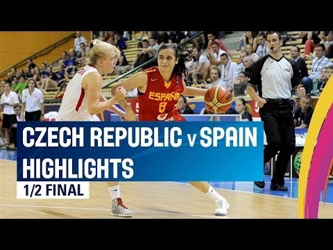 Czech Republic v Spain - Highlights 1/2 Final - 2014 FIBA U17 World Championship for Women