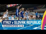 Italy v Slovak Republic - Classification 13-16 - 2014 FIBA U17 World Championship for women