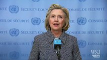 Hillary Clinton Addresses Email Controversy