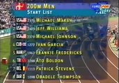 Michael Johnson 200 meters WR 19.32  Atlanta 96 Olympics - High Quality