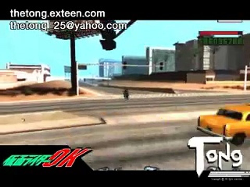 GTA SA - NEW KAMEN RIDER!?