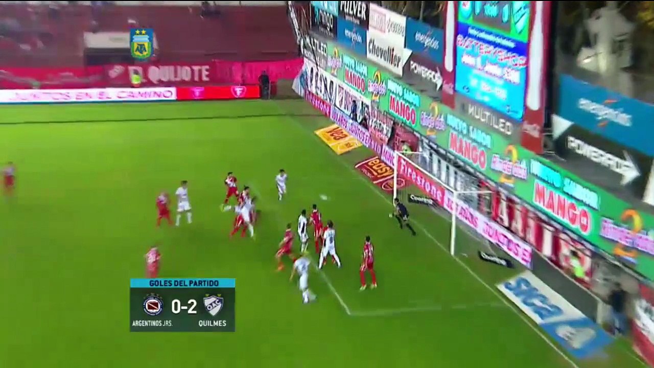Argentinos Juniors 0 Quilmes 2 - Primera Division 2015 - Fecha 15