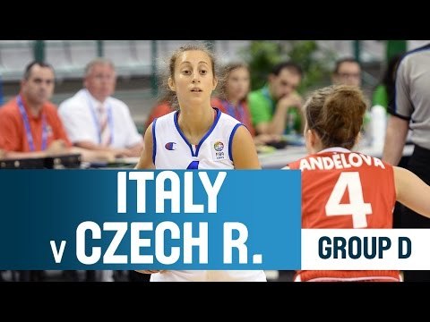 Italy v Czech Republic Group D 2014 U18 European Championship Women