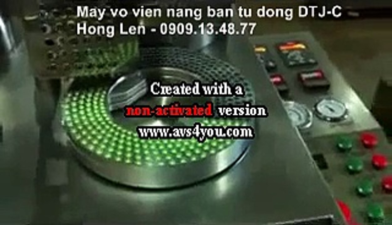 Máy vô viên nang thuốc, máy làm viên nang bán tự động, máy làm viên nhộng