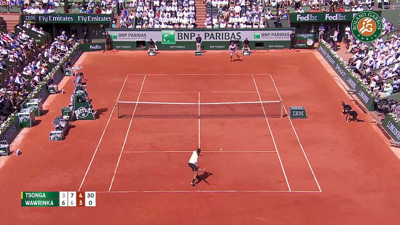 Jo-Wilfried Tsonga 1-3 Stan Wawrinka: Trận đấu kịch tính