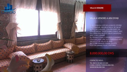 VILLA A VENDRE A AIN DIAB