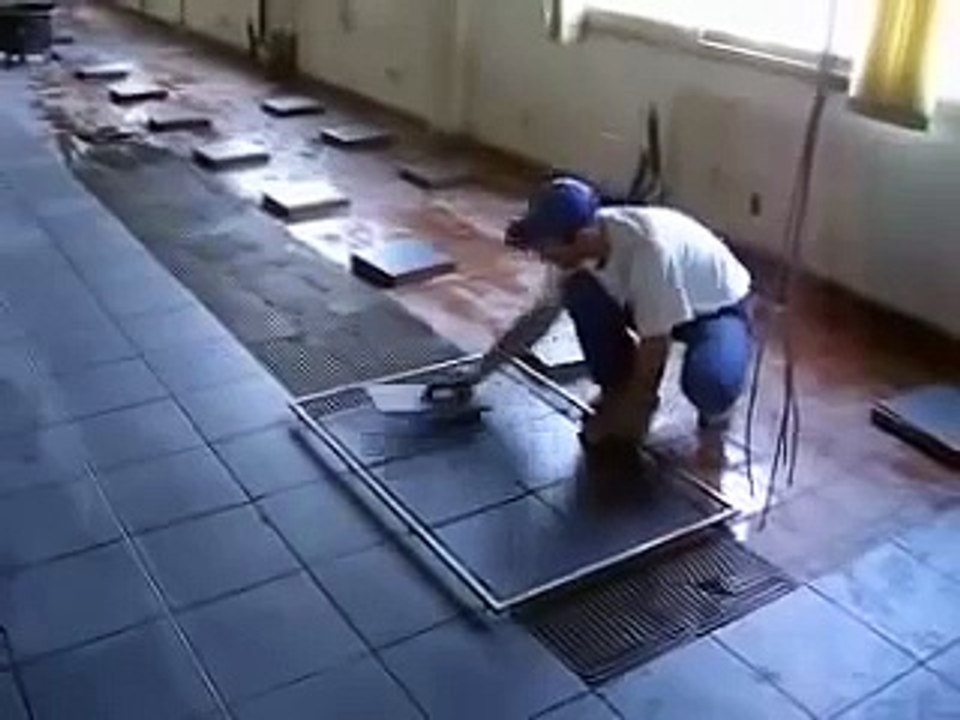 Укладка плитки по шаблону