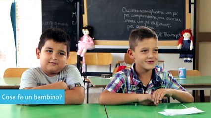 "Joy": i bambini parlano dei bambini