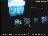 Eye tracking video on a flight simulator - vidéo eye tracking simulateur de vol