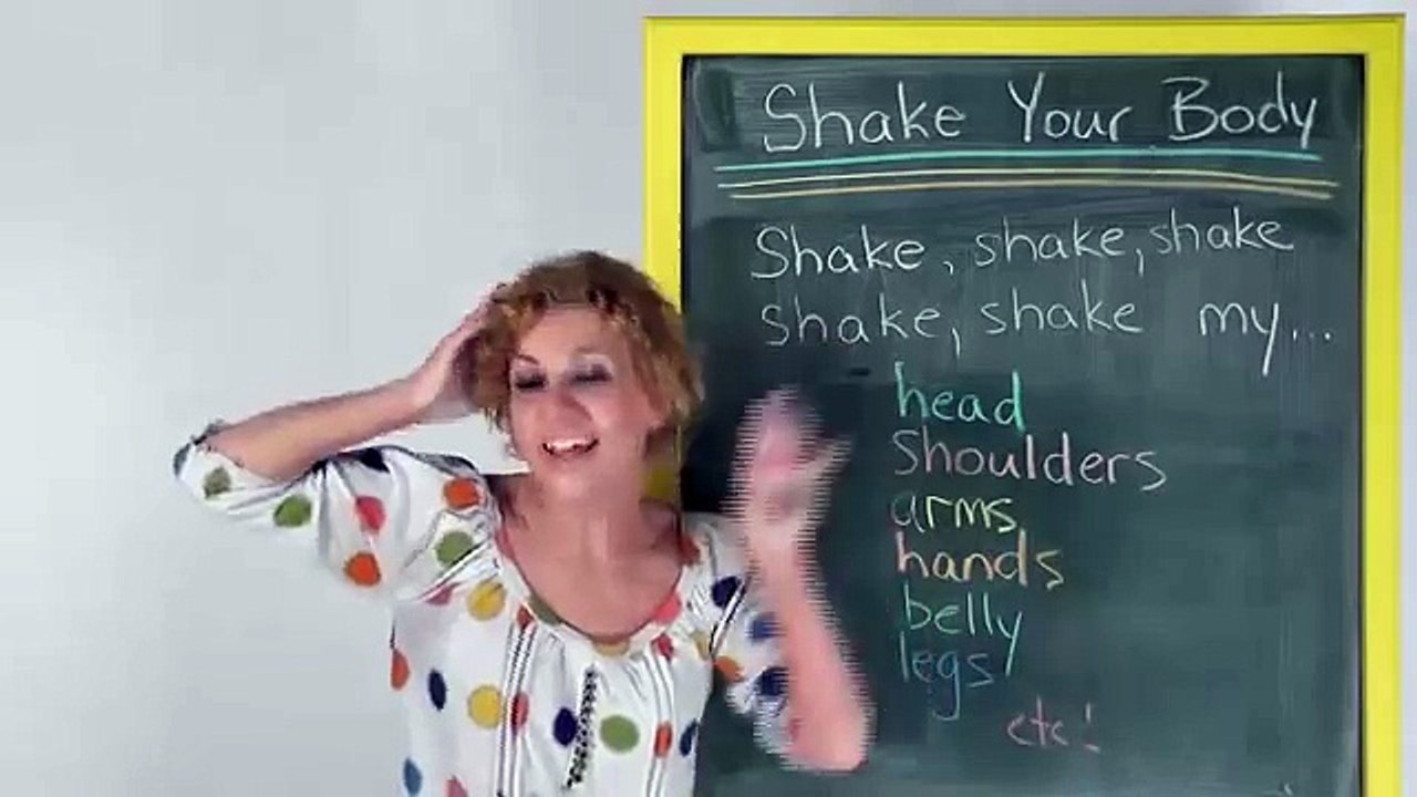 Shake Your Body song for ESL kids - English Language Games