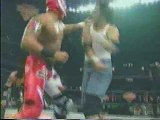 1998.12.27 - Juventud Guerrera vs. Rey Mysterio, Jr. vs. Billy Kidman (WCW Starrcade, Triangle Match, WCW Cruiser