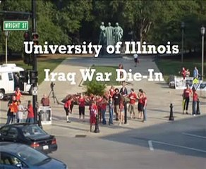 Iraq War Die-In University of Illinois August 15, 2007