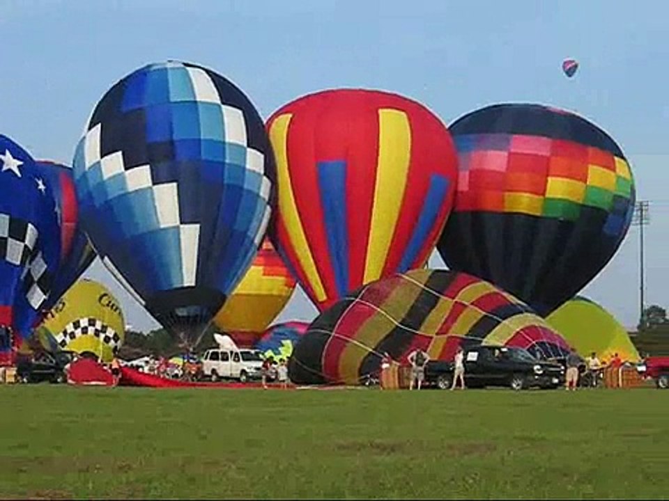 Baton Rouge Hot Air Balloon Festival - August 2007
