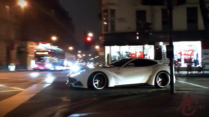 Novitec N-Largo - Widebody Ferrari F12 sounds in London!