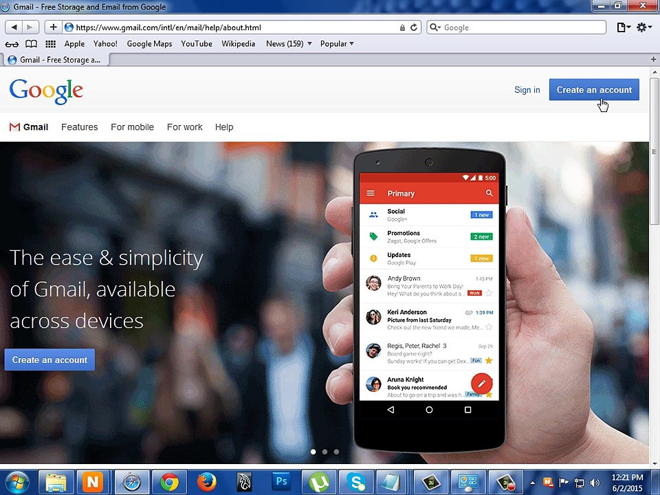 how to make gmail account