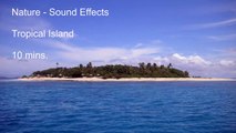 Nature Sounds - Tropical Island - Sound effects - 10 mins