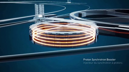 LHC animation: The path of the protons