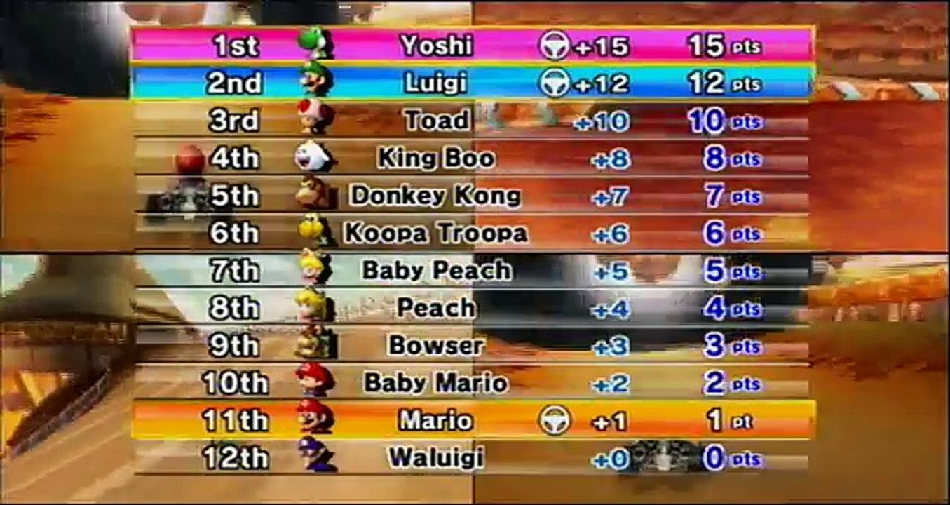 Mario Kart Wii 3 Player Race