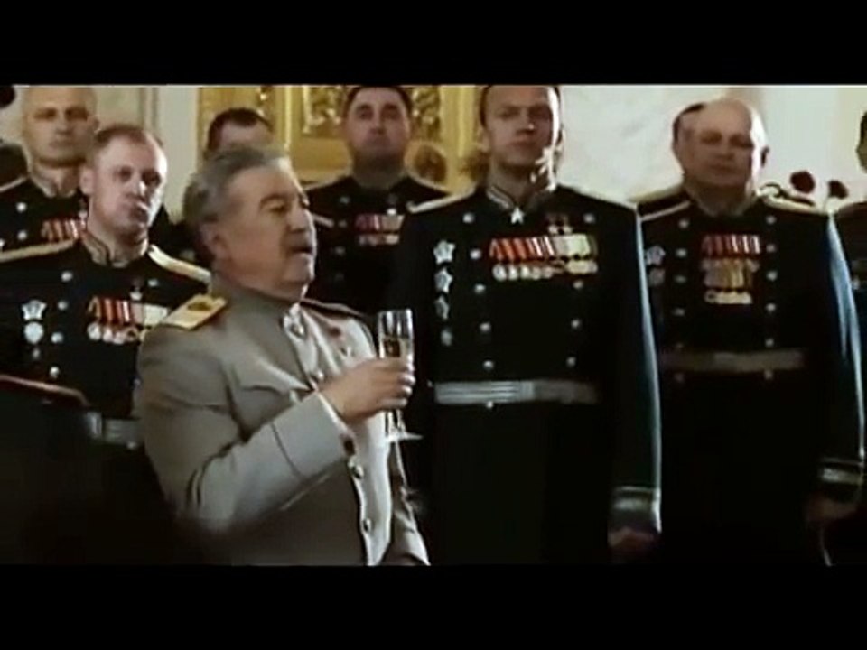 Сталин   Тост за русский народ  Я не грузин