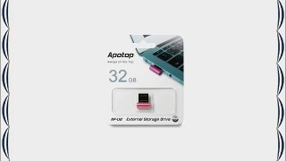 Apotop USB 2.0 32GB Flash Drive - Pink (Pink AP-U2)