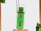 Silicon Power Helios 101 64GB USB 2.0 Flash Drive Apple Green (SP064GBUF2101V1N)