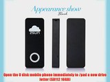 16G Wireless WIFI Portable Mobile Storage USB Flash Drive For Smartphones(iPhone