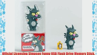 Tribe FD003409 Simpson Springfield Pendrive Figure 8 GB Funny USB Flash Drive 2.0 Memory Stick