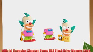 Tribe 8 GB Pendrive Funny USB Flash Drive 2.0   Keyholder Crusty the Clown (FD003410)