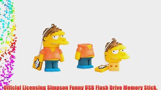Tribe FD003407 Simpson Springfield Pendrive Figure 8 GB Funny USB Flash Drive 2.0 Memory Stick