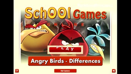 Angry Birds Online Games Angry Birds Hidden Differences Game