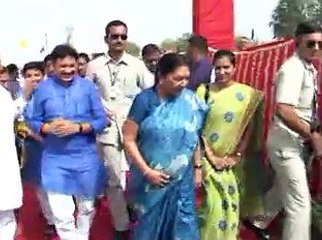 Ahmedabad Dholka Maatar Overbridge inauguration by Gujarat CM