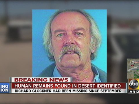 Human remains found in desert identified