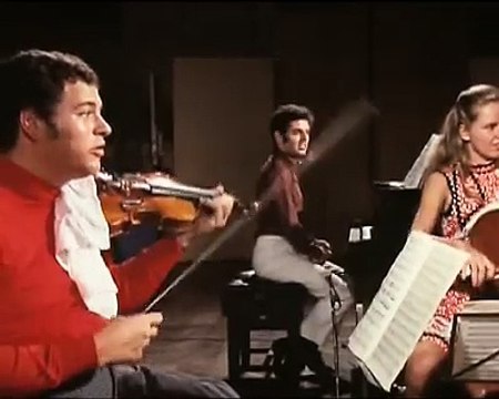 Schubert: The Trout - (rehearsal) du Pre, Barenboim, Perlman