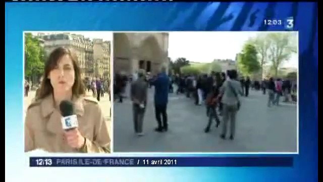 Interdiction, burka, niqab , révélations, les JT de la mi journée du 11 avril 2011