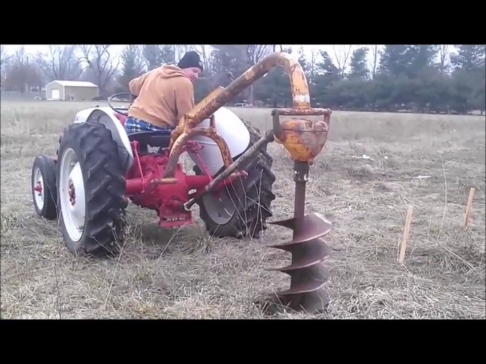 Planting 50 Trees with the Ford 8n tractor