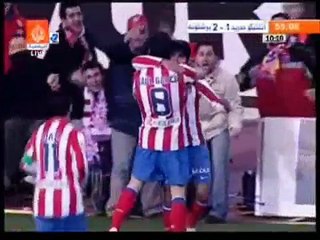 اهداف مباراة البرشا واتليتكو مدريد