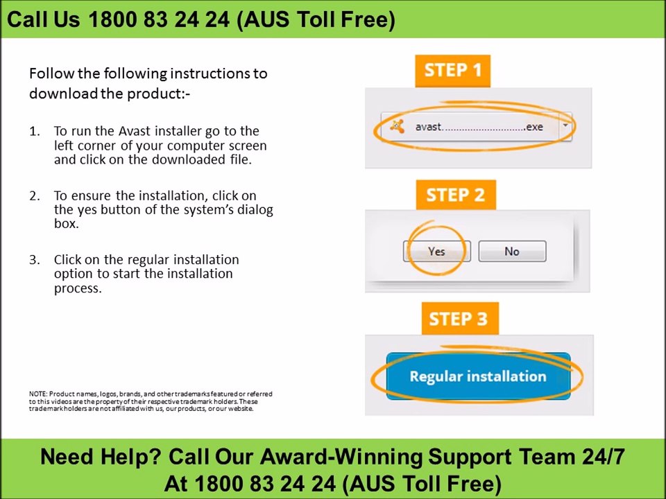 Learn How to Install Avast AntiVirus - Dial 1800 83 24 24 for Prompt Help