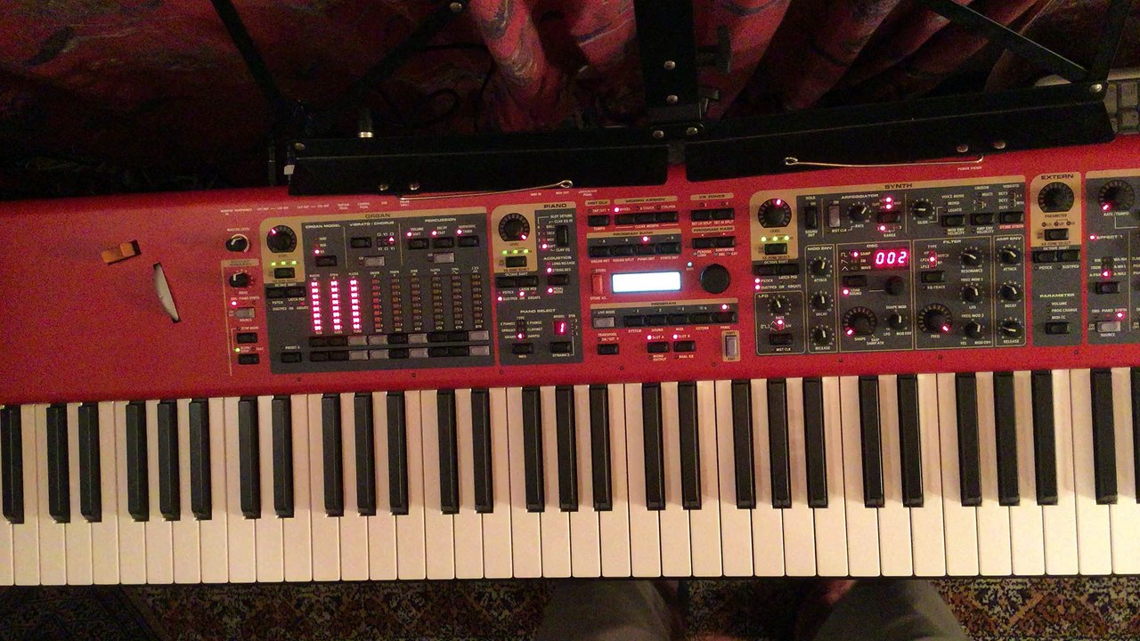 King Crimson "Bible Black" - Piano Synthétiseur